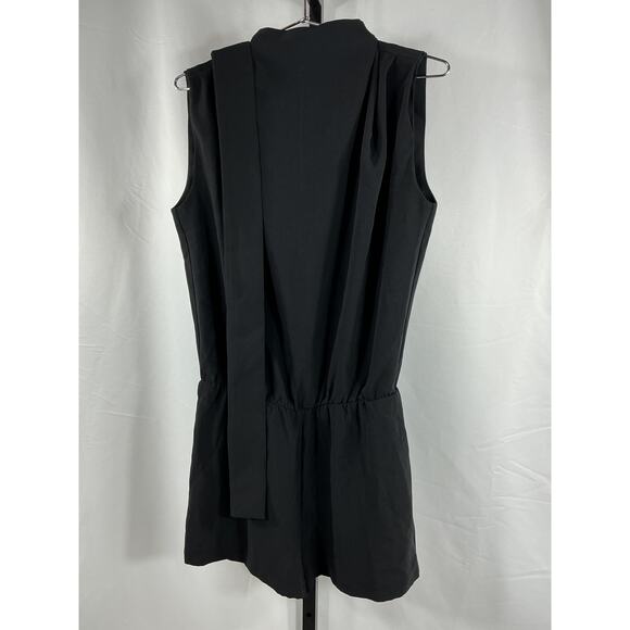 Amanda Uprichard 'Fabienne' Black Polyester Romper Size S - Picture 2 of 4
